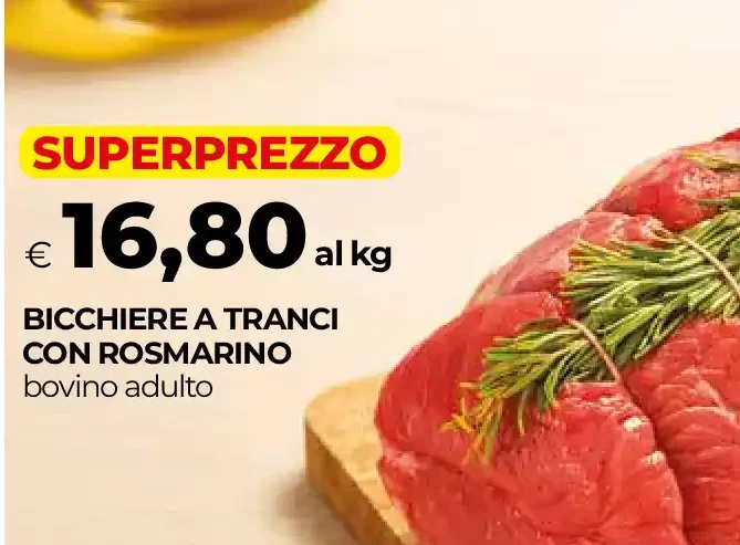 Bicchiera a tranci con rosmarino
