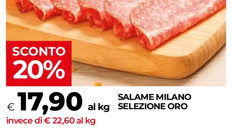 Salame Milano Selezione Oro