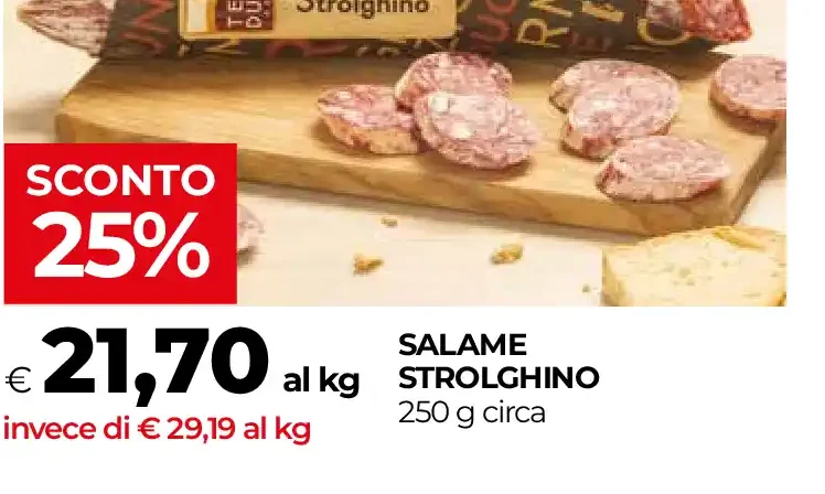 Salame Strolghino