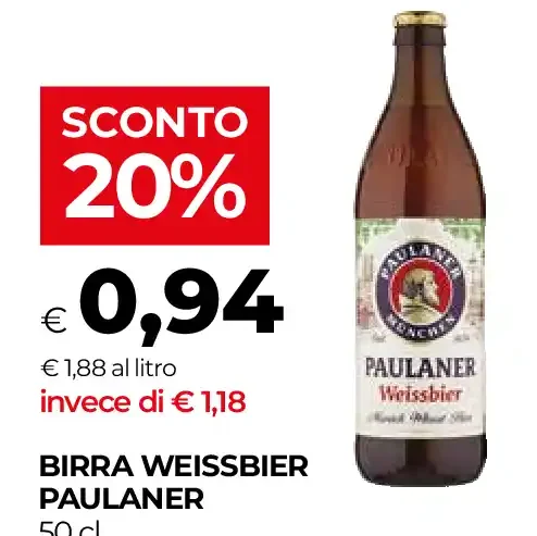 Birra Weissbier Paulaner