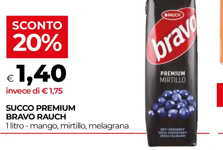 Succo premium Bravo Rauch
