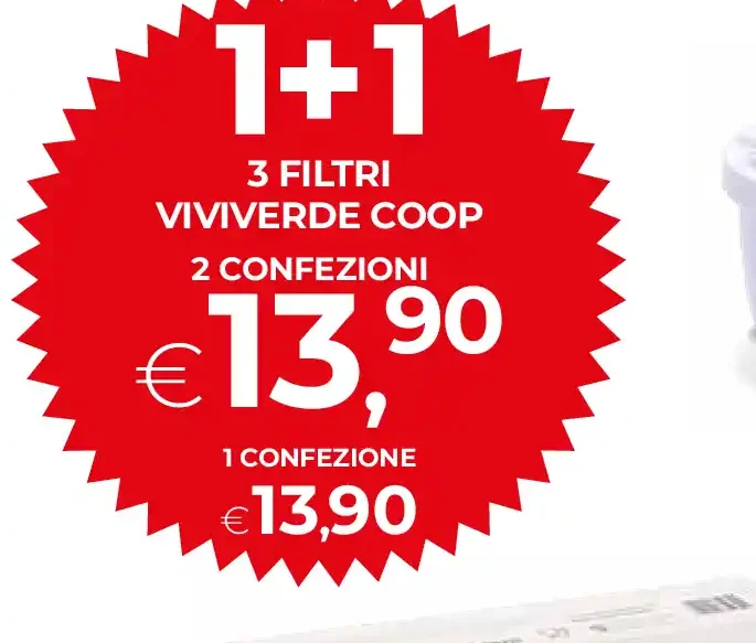Cartucce filtranti ViviVerde Coop