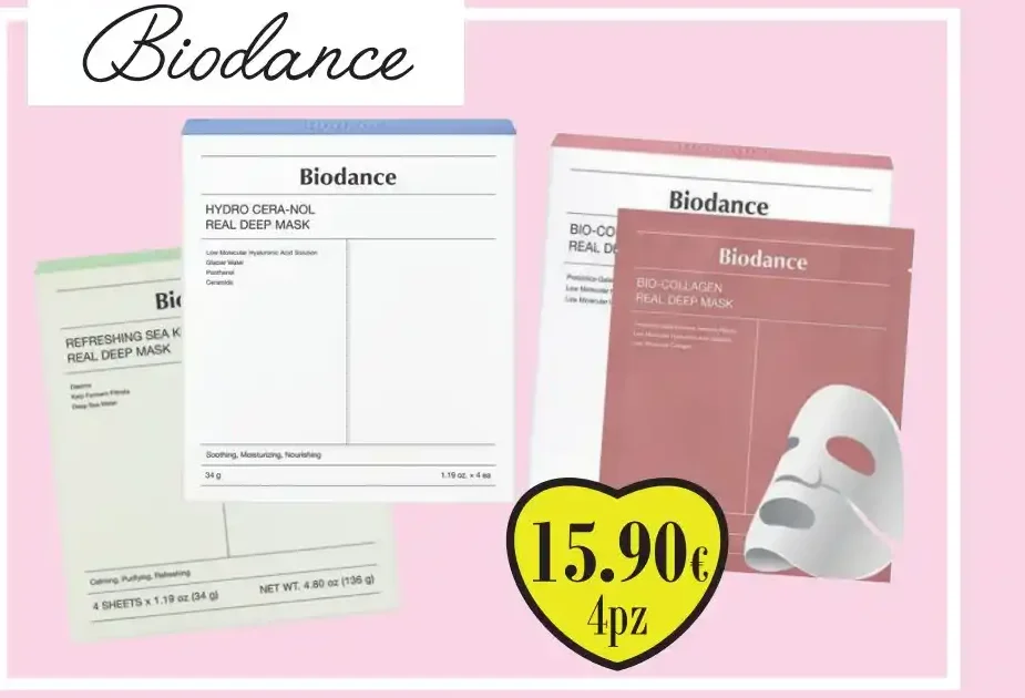 Maschere viso Biodance
