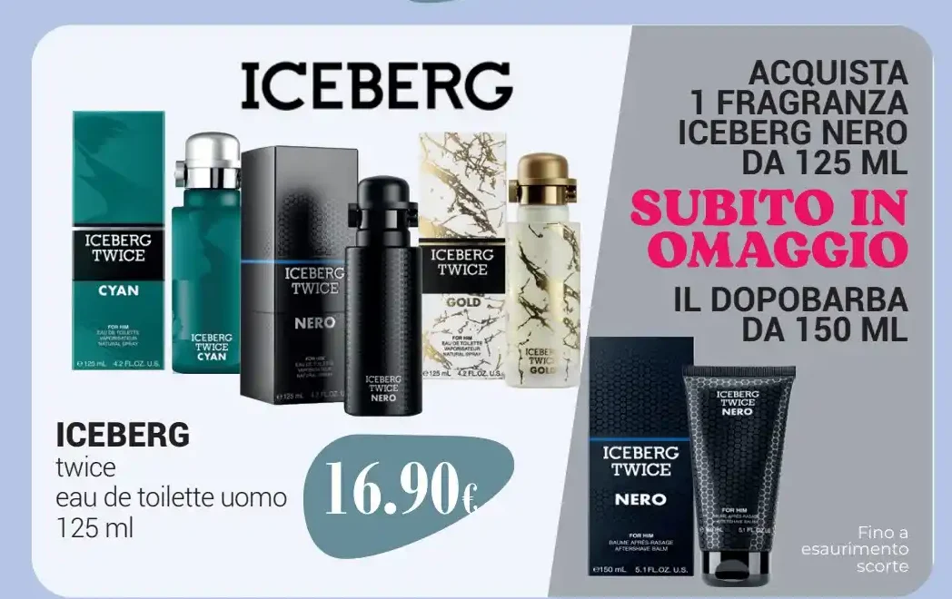 Iceberg Twice eau de toilette uomo