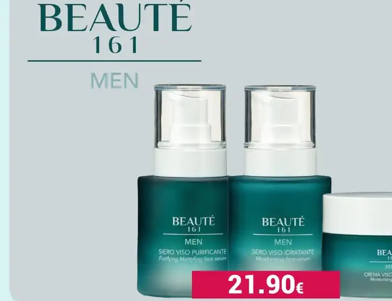 Beaute 161 Men prodotti skincare