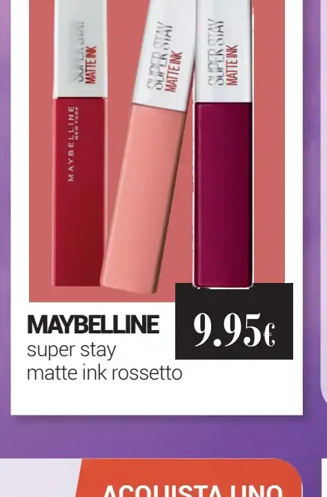 Super Stay Matte Ink rossetto