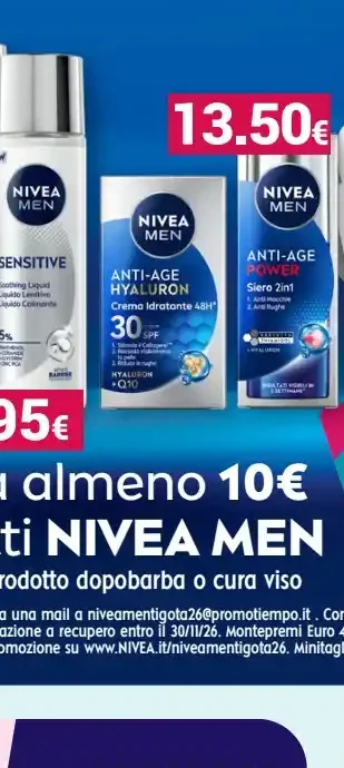 Nivea Men detergente