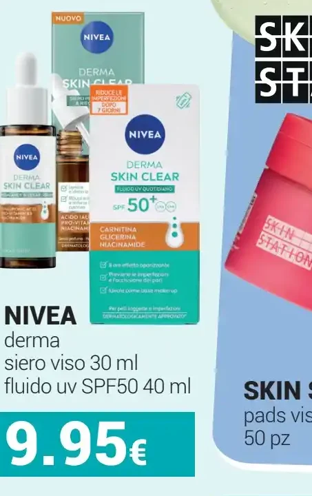 Siero viso fluido UV SPF50