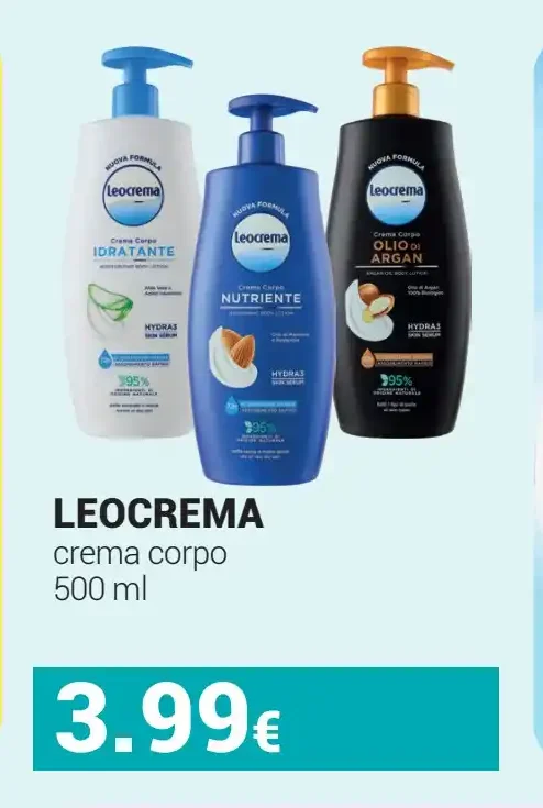 Crema corpo Leocrema