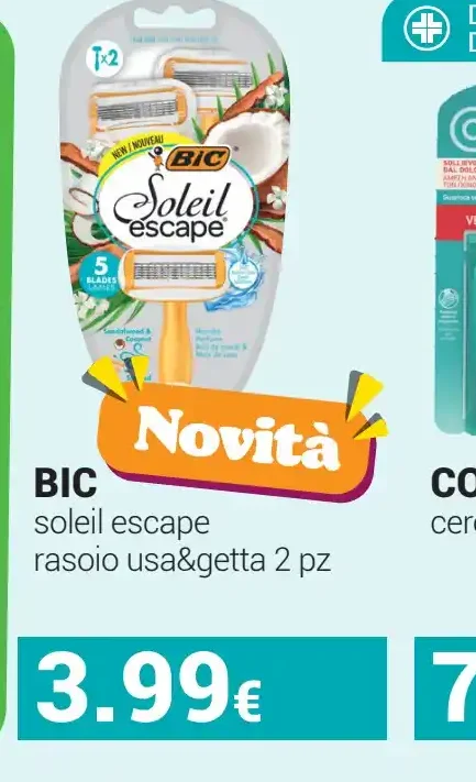 Rasoio usa e getta Bic Soleil Escape