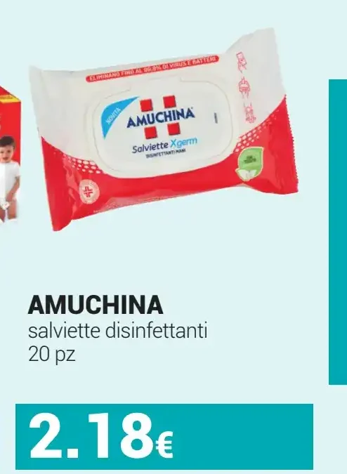 Amuchina salviette disinfettanti