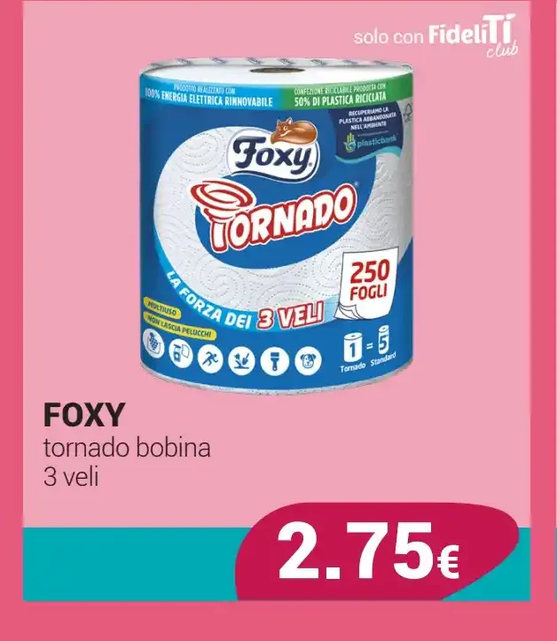 Foxy Tornado bobina