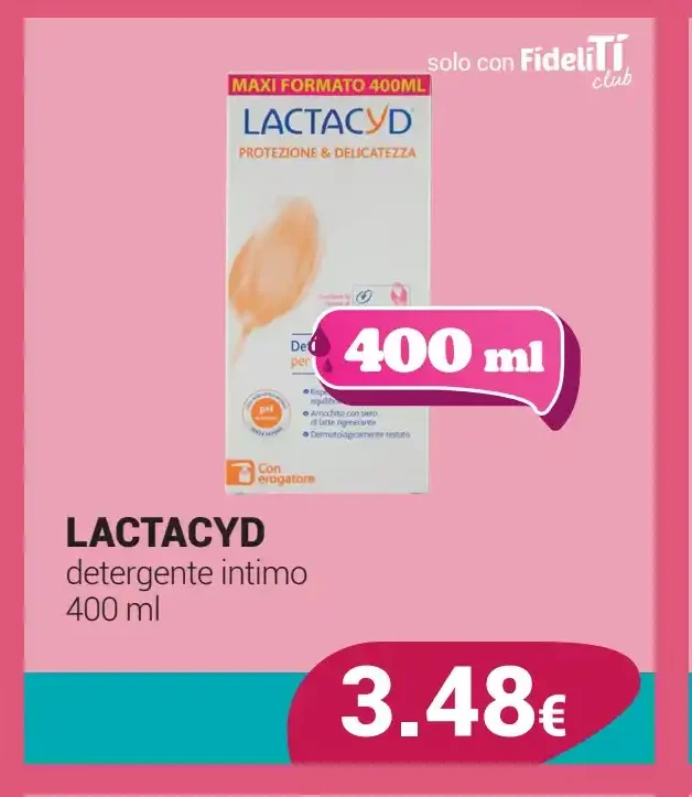 Lactacyd detergente intimo
