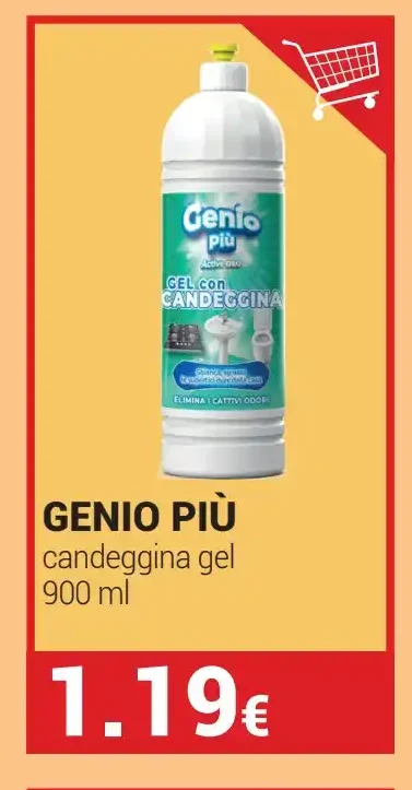 Genio Più candeggina gel