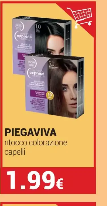 Piegaviva ritocco colorazione capelli