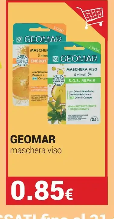 Geomar maschera viso