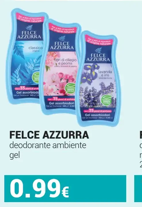 Felce Azzurra deodorante ambiente gel