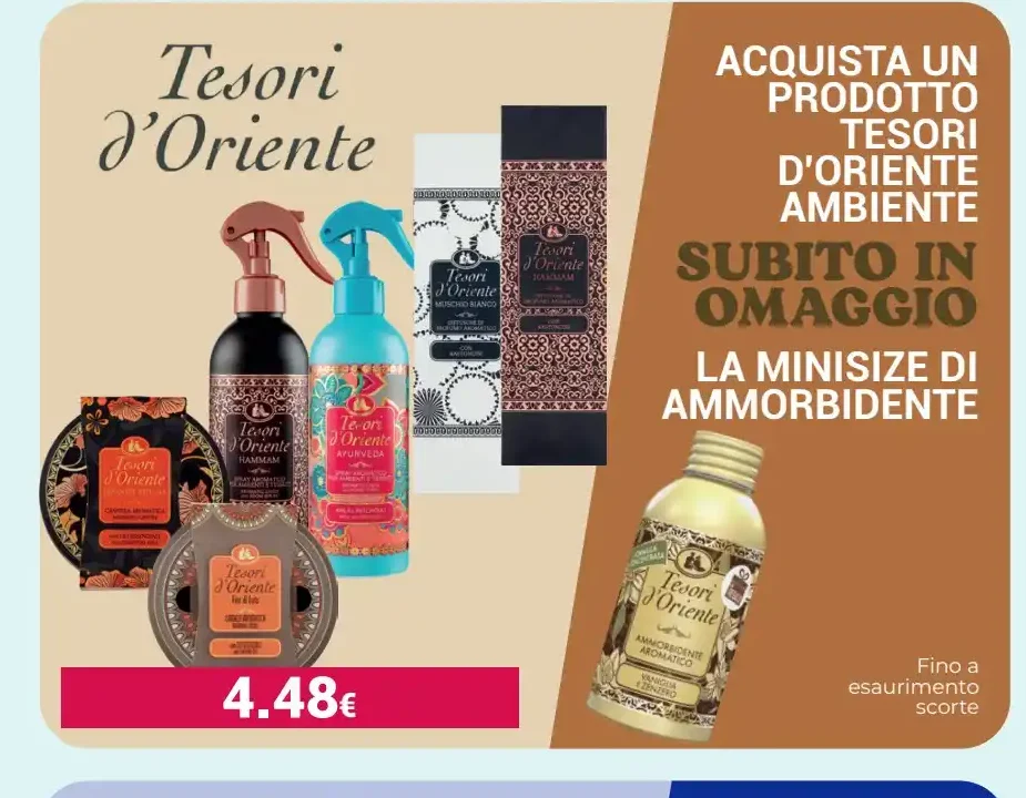 Tesori d'Oriente prodotto ambiente