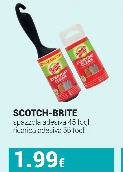 Scotch-Brite spazzola adesiva