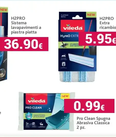 Vileda H2PRO sistema lavapavimenti