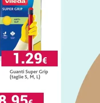 Vileda Super Grip guanti