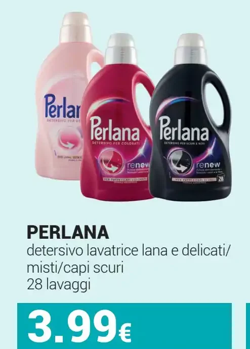 Perlana detergente lavatrice