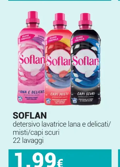Soflan detergente lavatrice
