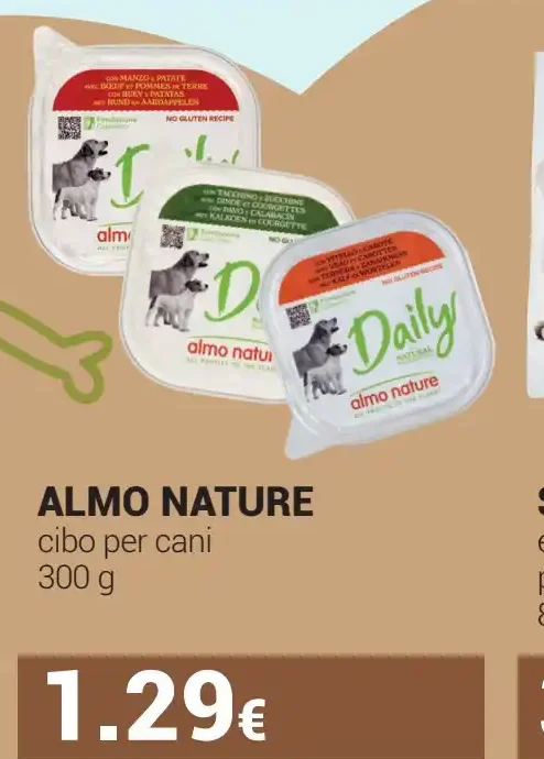 Almo Nature cibo per cani