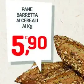 Pane barretta ai cereali