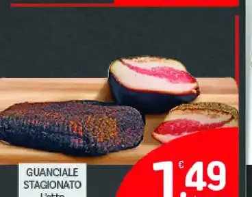 Guanciale stagionato