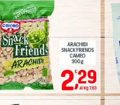 Arachidi Snack Friends Cameo 300 g