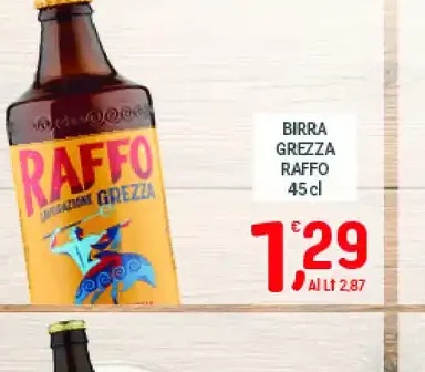 Birra Grezza Raffo 45 cl