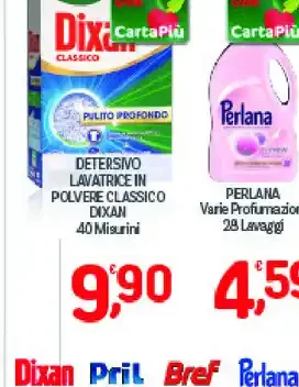 Detersivo lavatrice Dixan