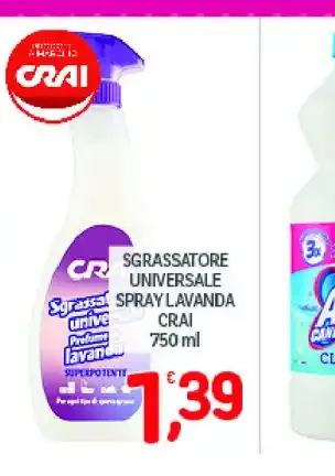 Sgrassatore universale Crai