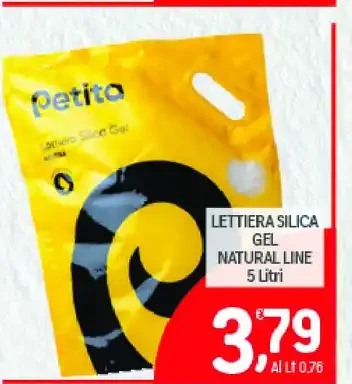 Lettiera silicia Petita
