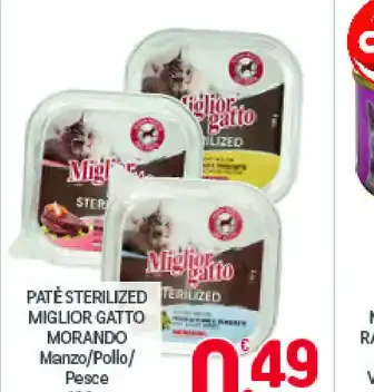 Paté sterilized Miglior Gatto
