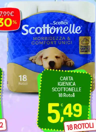 Carta igienica Scottonelle