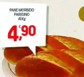 Pane morbido parigino