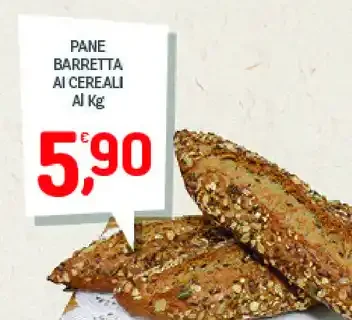 Pane barretta ai cereali