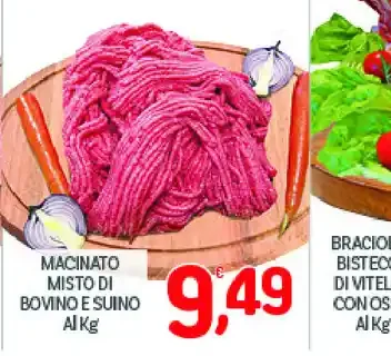 Macinato misto di bovino e suino