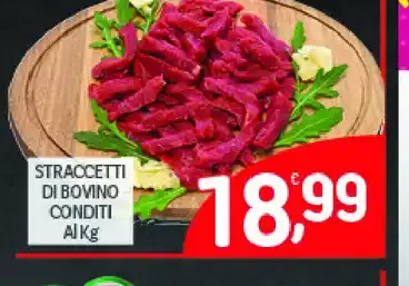 Straccetti di bovino conditi