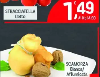 Scamorza bianca affumicata