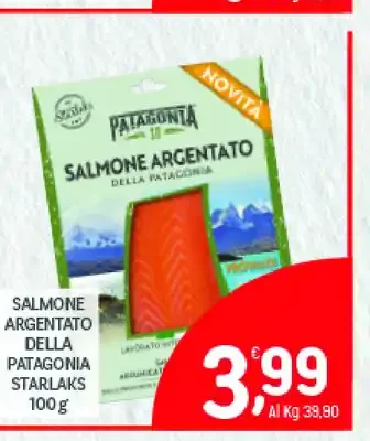 Salmone argentato della Patagonia