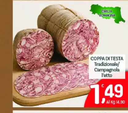 Coppa di testa tradizionale/campagnola