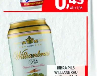 Birra Pils Williandbrau