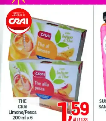 The Crai Limone/Pesca