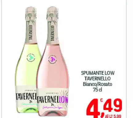 Spumante Tavernerello Bianco/Rosato