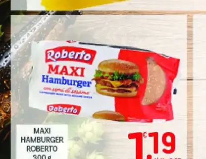 Maxi hamburger Roberto