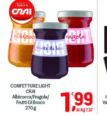 Confetture light Crai