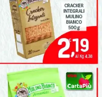Cracker integrali Mulino Bianco